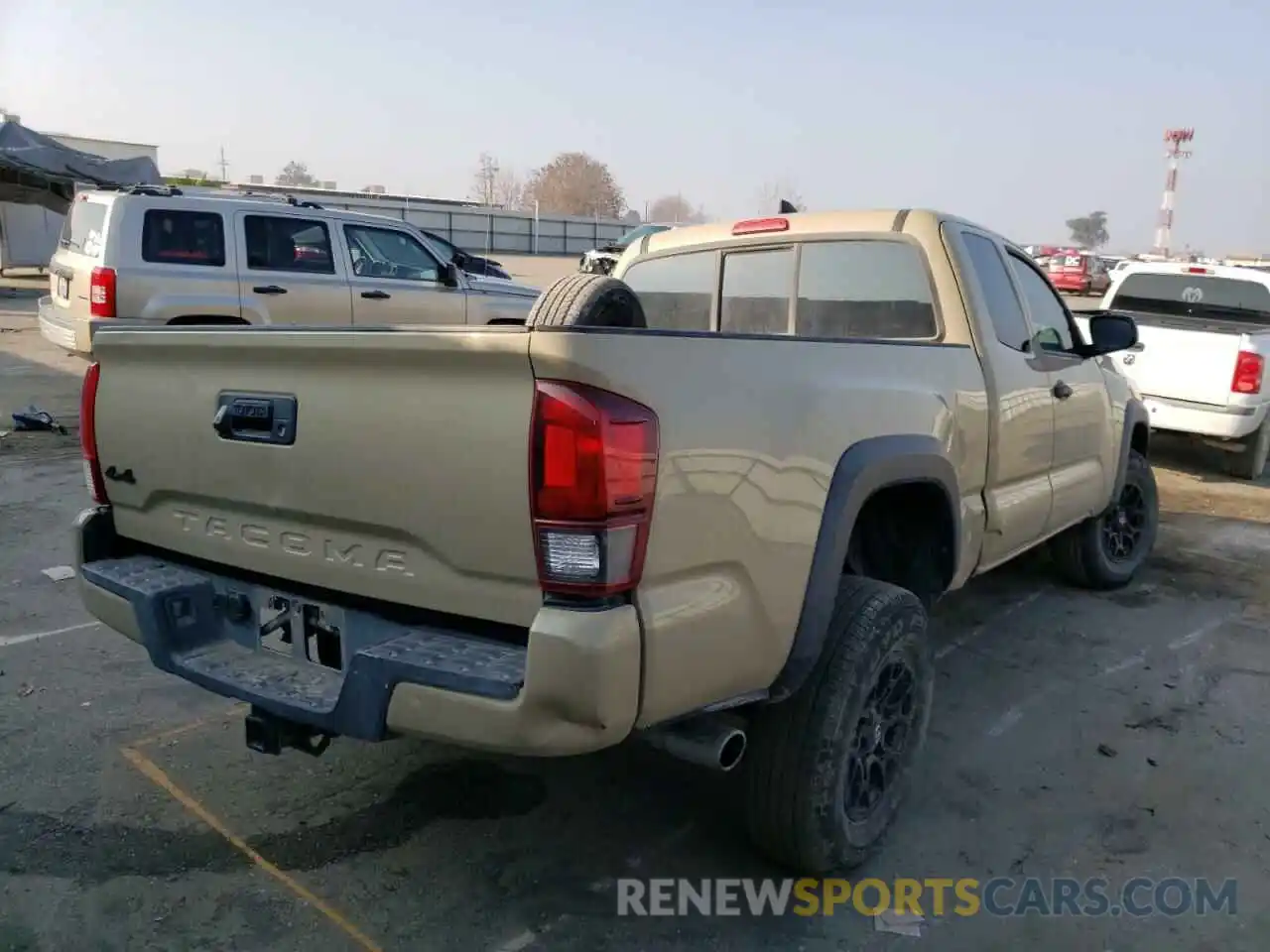 4 Photograph of a damaged car 5TFSZ5AN1KX207321 TOYOTA TACOMA 2019