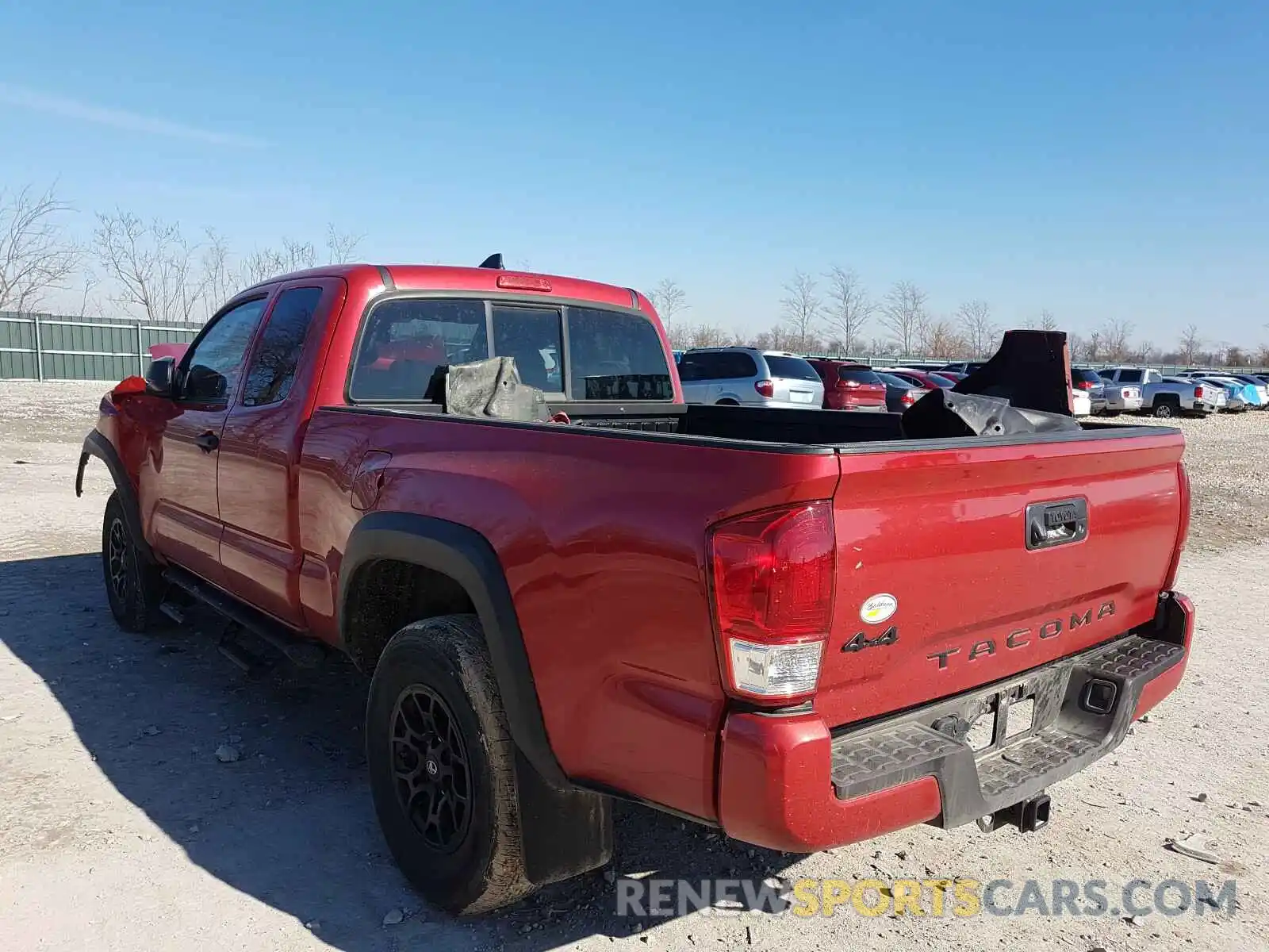 3 Photograph of a damaged car 5TFSZ5AN2KX173664 TOYOTA TACOMA 2019