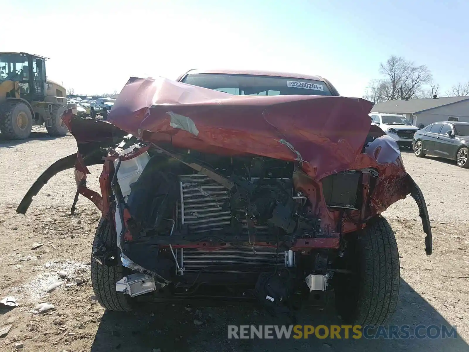 9 Photograph of a damaged car 5TFSZ5AN2KX173664 TOYOTA TACOMA 2019