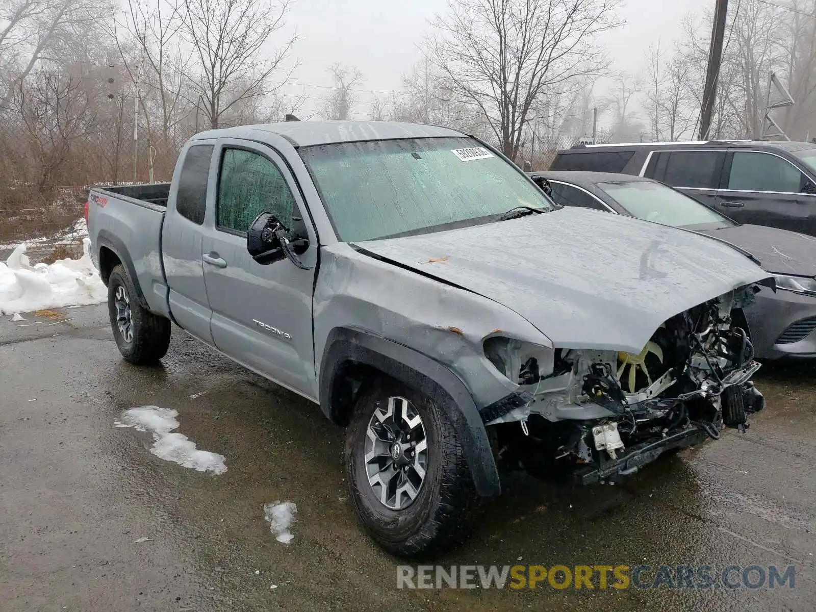 1 Photograph of a damaged car 5TFSZ5AN2KX187662 TOYOTA TACOMA 2019