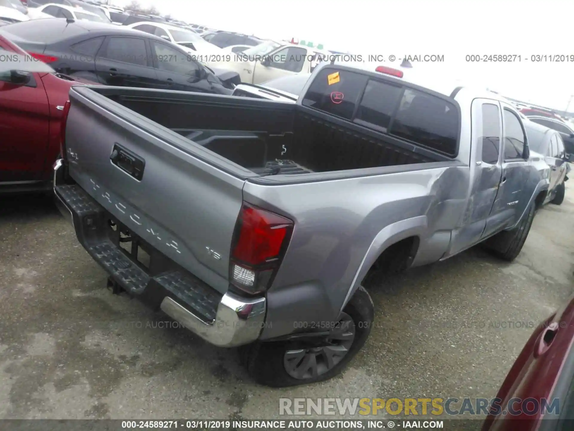 4 Photograph of a damaged car 5TFSZ5AN3KX169137 TOYOTA TACOMA 2019