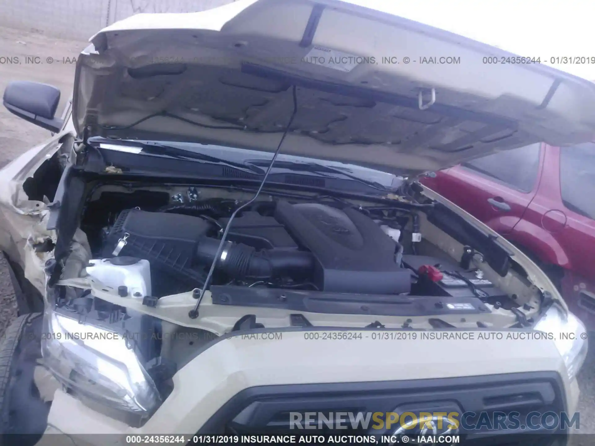 10 Photograph of a damaged car 5TFSZ5AN3KX171860 TOYOTA TACOMA 2019