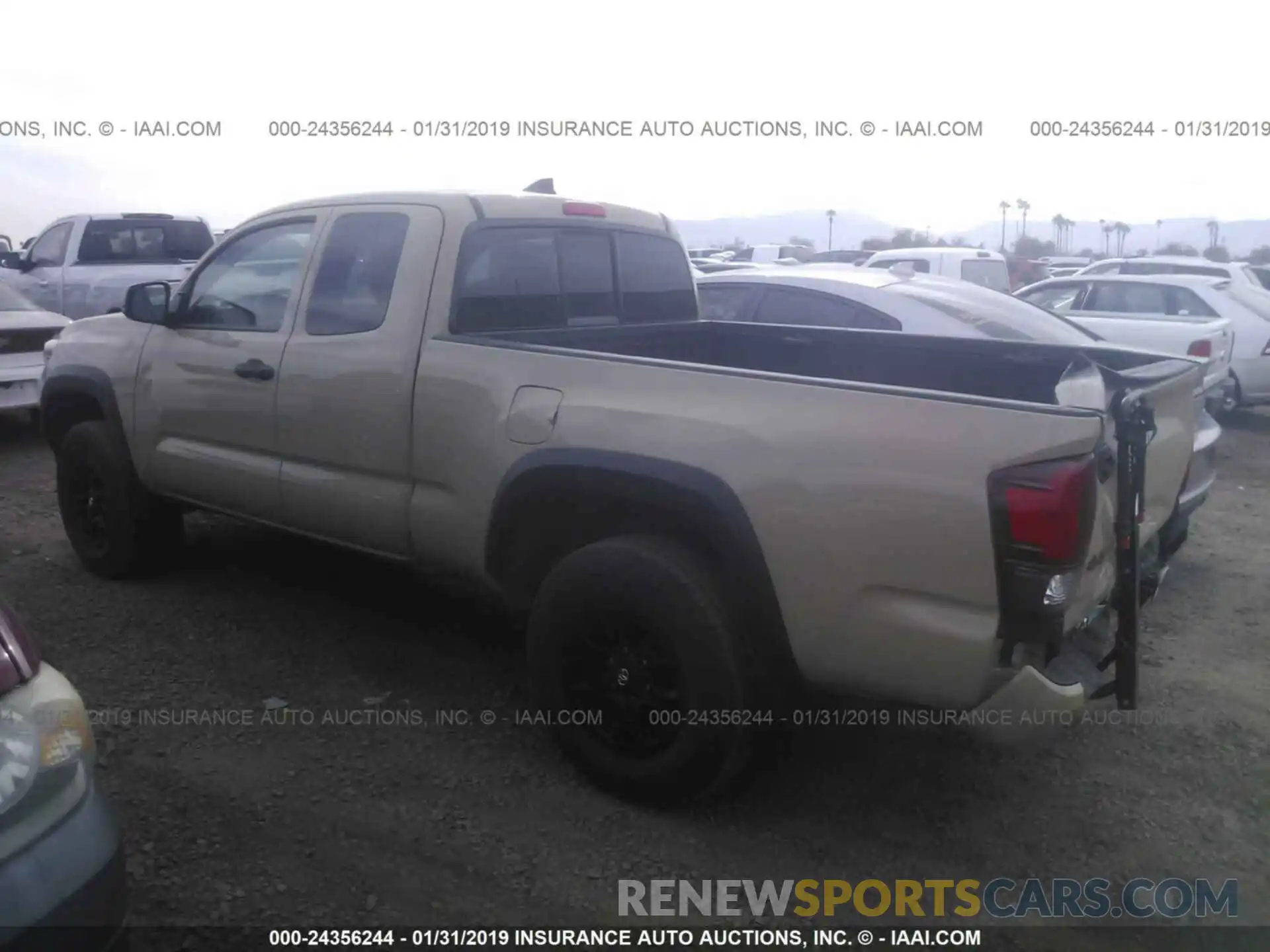 3 Photograph of a damaged car 5TFSZ5AN3KX171860 TOYOTA TACOMA 2019