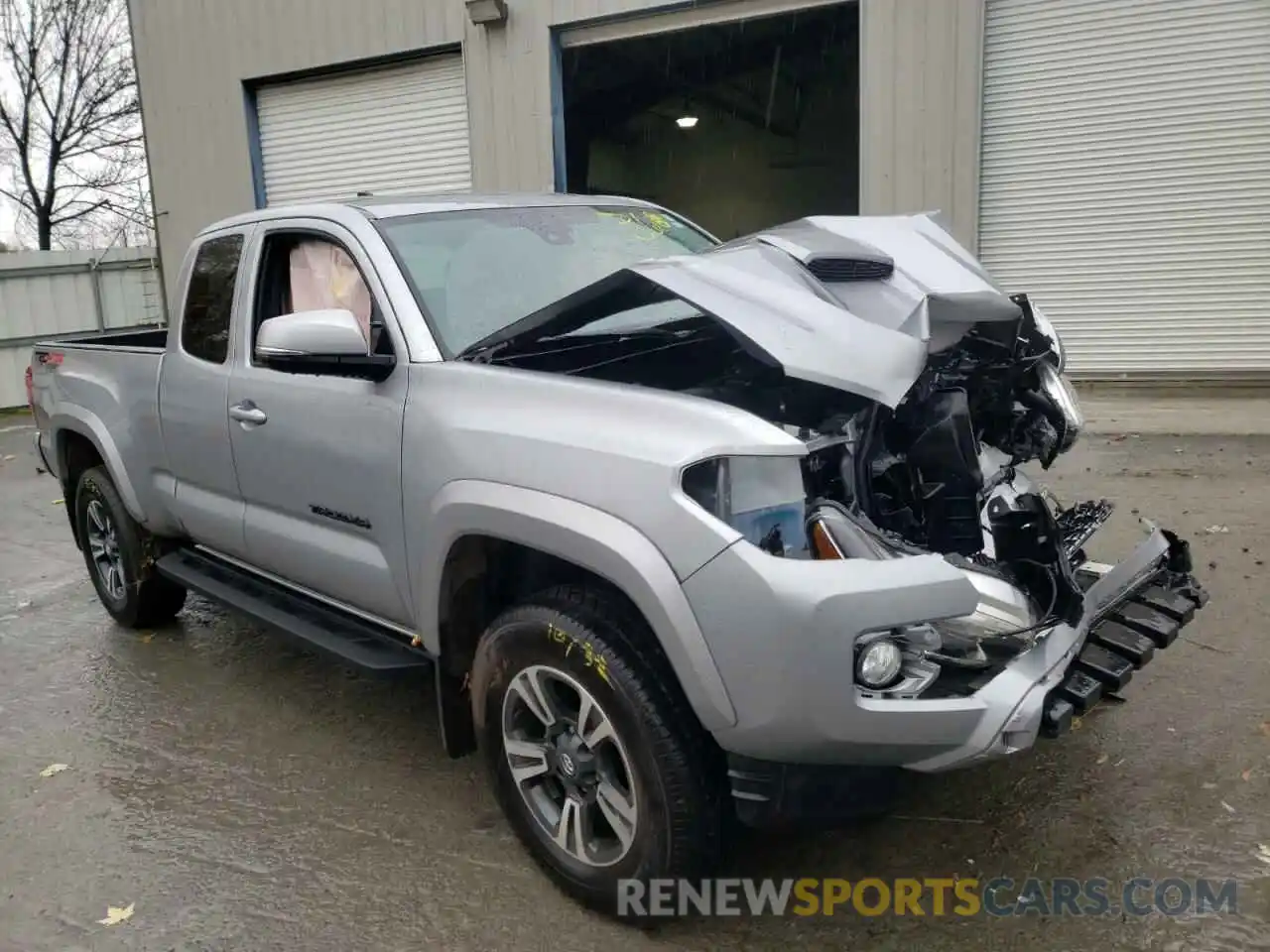 1 Photograph of a damaged car 5TFSZ5AN3KX191767 TOYOTA TACOMA 2019