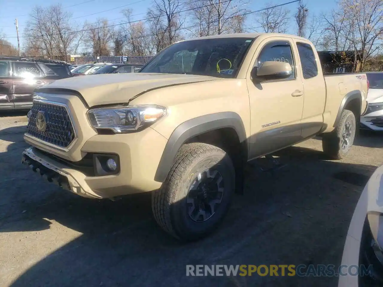 2 Фотография поврежденного автомобиля 5TFSZ5AN3KX207109 TOYOTA TACOMA 2019