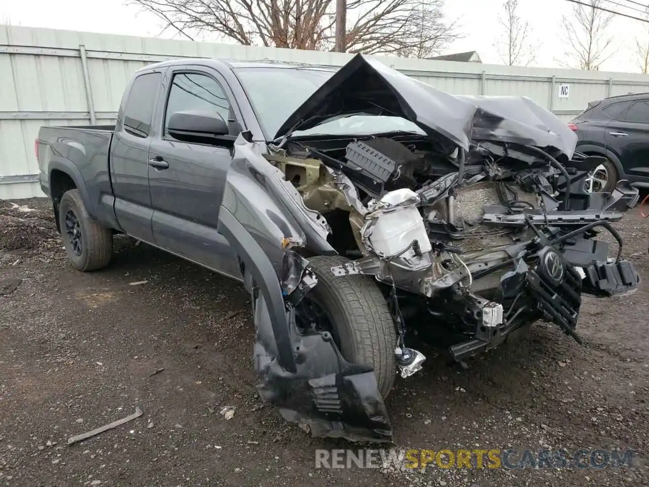 1 Photograph of a damaged car 5TFSZ5AN4KX209757 TOYOTA TACOMA 2019