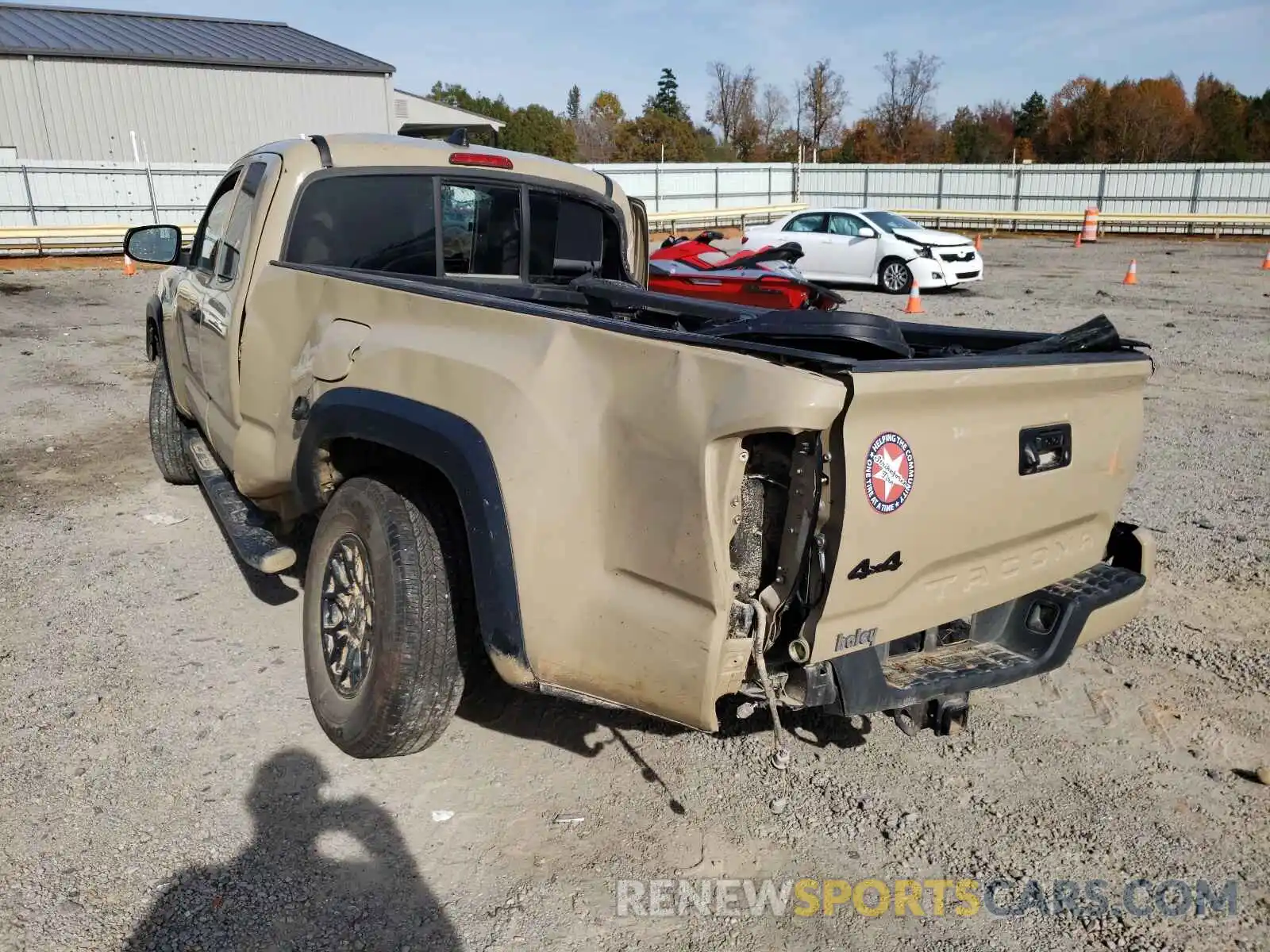 3 Photograph of a damaged car 5TFSZ5AN5KX169379 TOYOTA TACOMA 2019