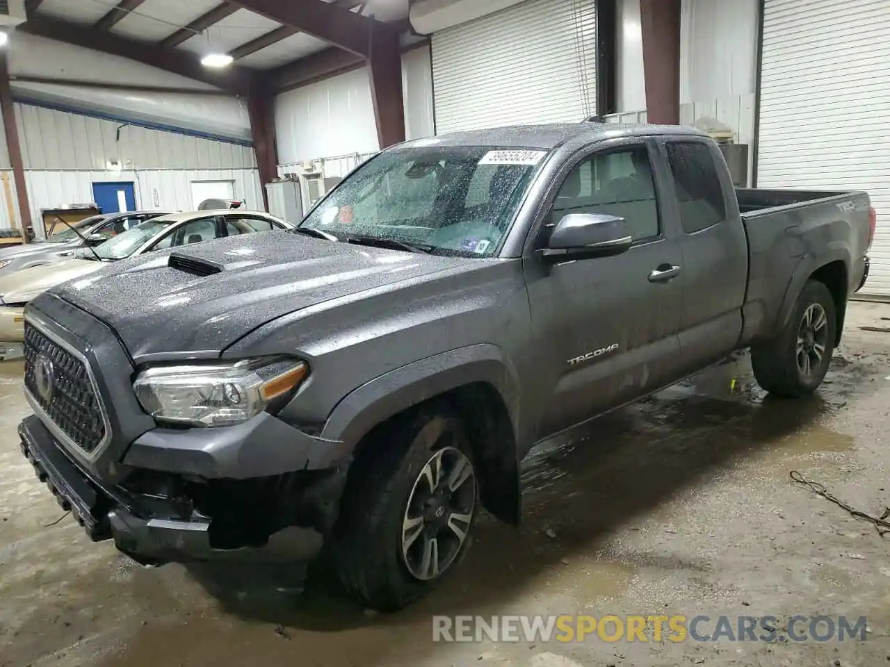 1 Photograph of a damaged car 5TFSZ5AN5KX170645 TOYOTA TACOMA 2019