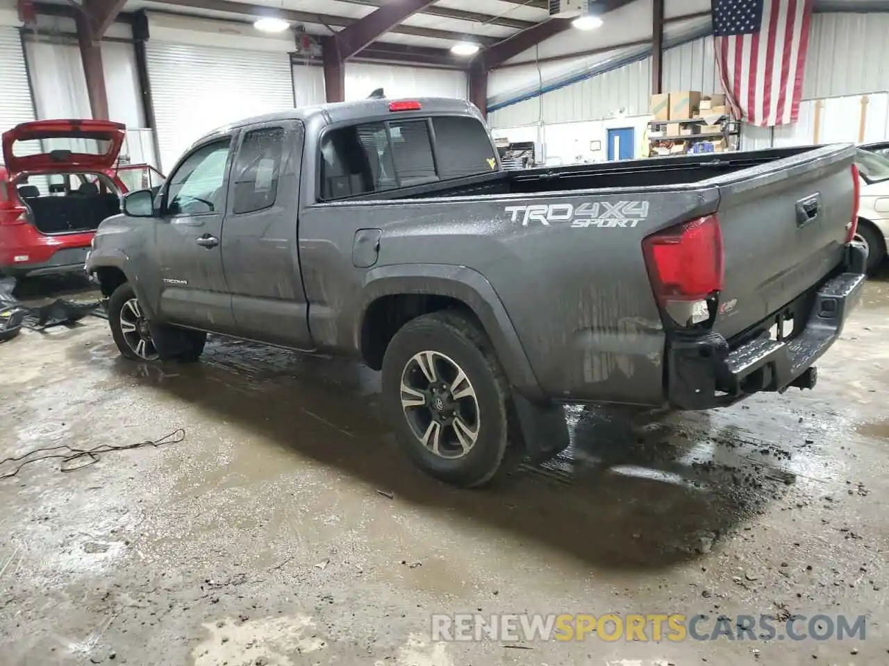 2 Photograph of a damaged car 5TFSZ5AN5KX170645 TOYOTA TACOMA 2019