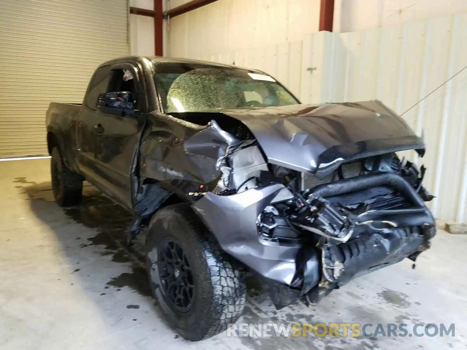 1 Photograph of a damaged car 5TFSZ5AN5KX172492 TOYOTA TACOMA 2019