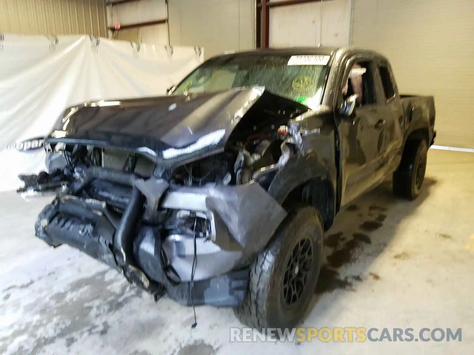 2 Photograph of a damaged car 5TFSZ5AN5KX172492 TOYOTA TACOMA 2019