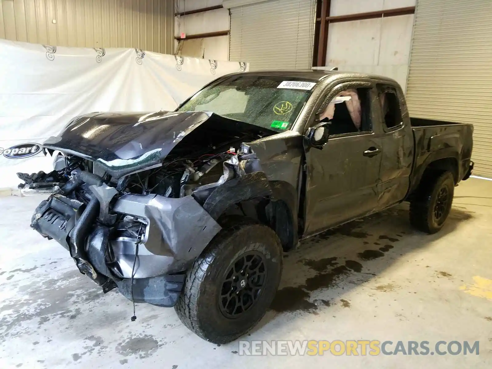 9 Photograph of a damaged car 5TFSZ5AN5KX172492 TOYOTA TACOMA 2019