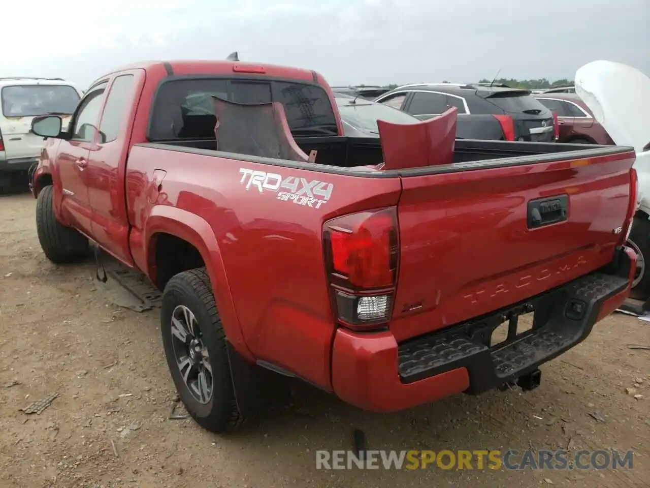 3 Photograph of a damaged car 5TFSZ5AN5KX174193 TOYOTA TACOMA 2019