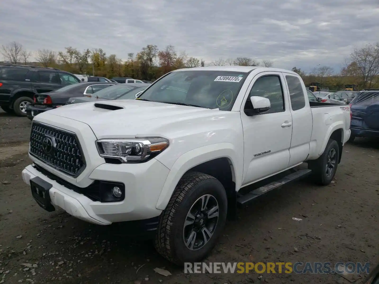 2 Photograph of a damaged car 5TFSZ5AN5KX176008 TOYOTA TACOMA 2019