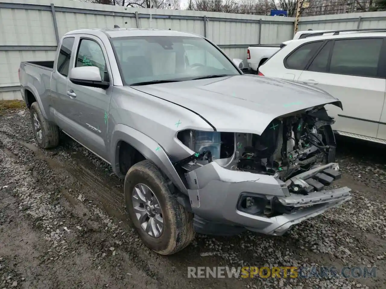 1 Photograph of a damaged car 5TFSZ5AN5KX176798 TOYOTA TACOMA 2019