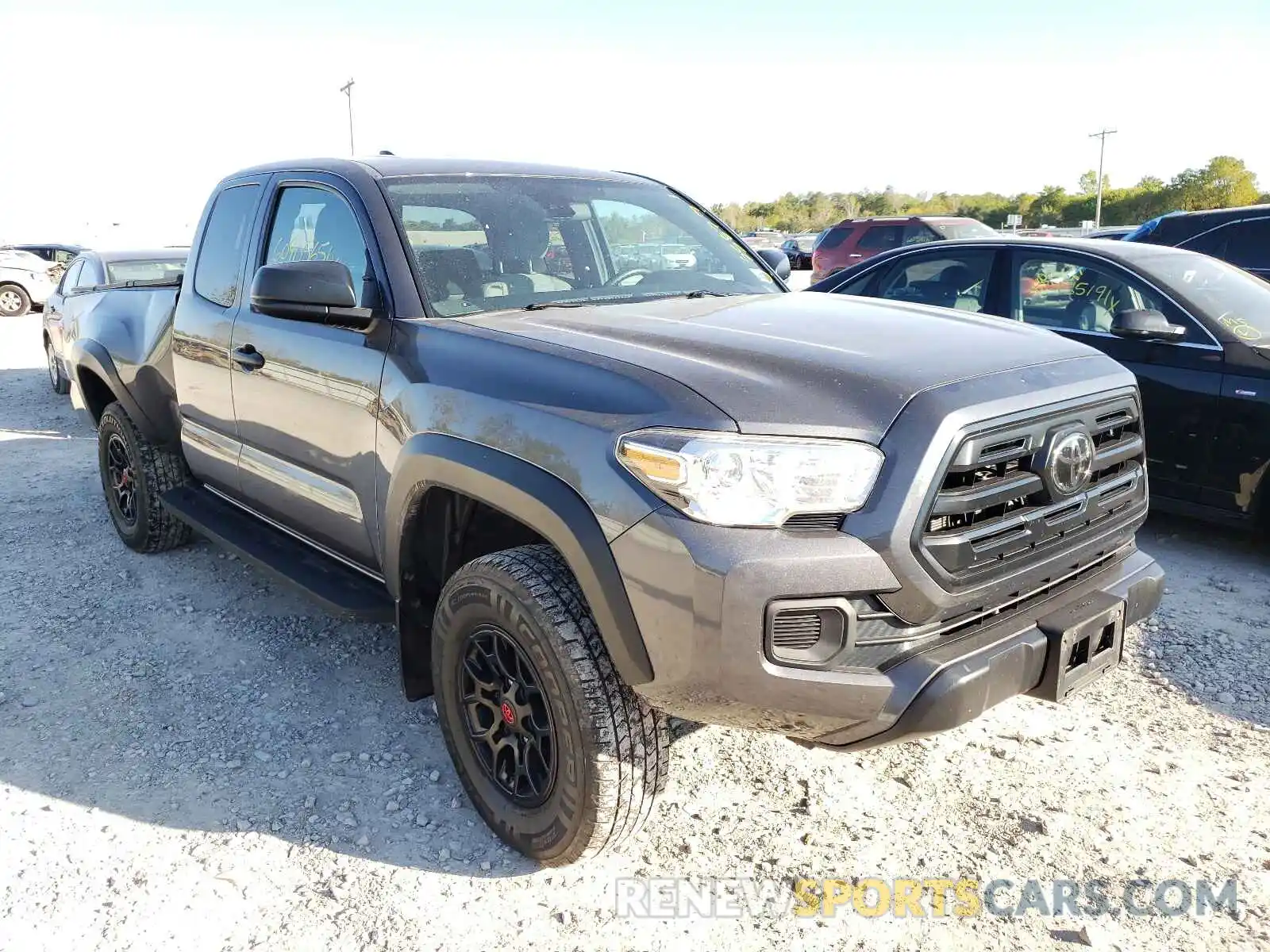 1 Photograph of a damaged car 5TFSZ5AN5KX186604 TOYOTA TACOMA 2019