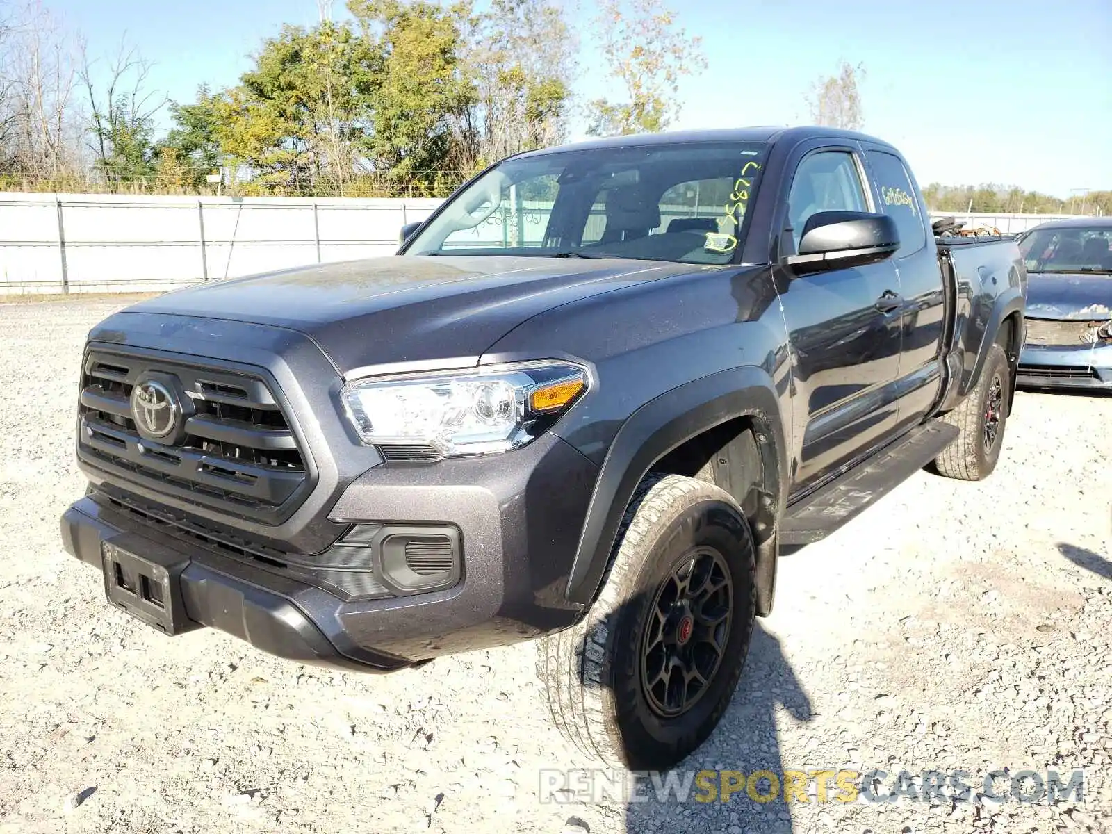 2 Photograph of a damaged car 5TFSZ5AN5KX186604 TOYOTA TACOMA 2019