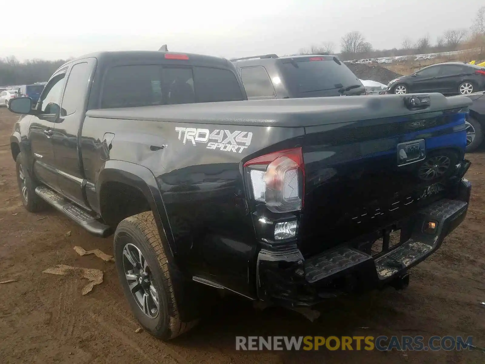 3 Photograph of a damaged car 5TFSZ5AN5KX191060 TOYOTA TACOMA 2019