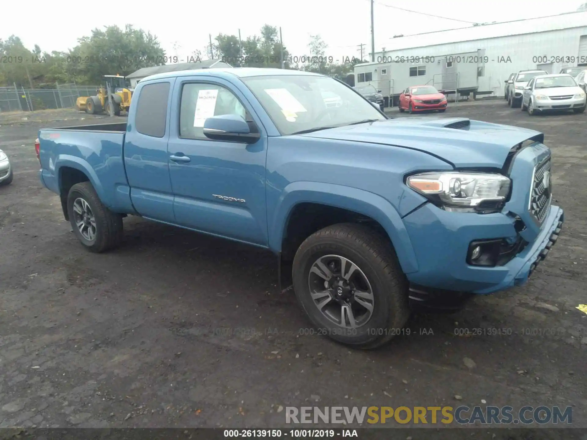 1 Photograph of a damaged car 5TFSZ5AN5KX198932 TOYOTA TACOMA 2019