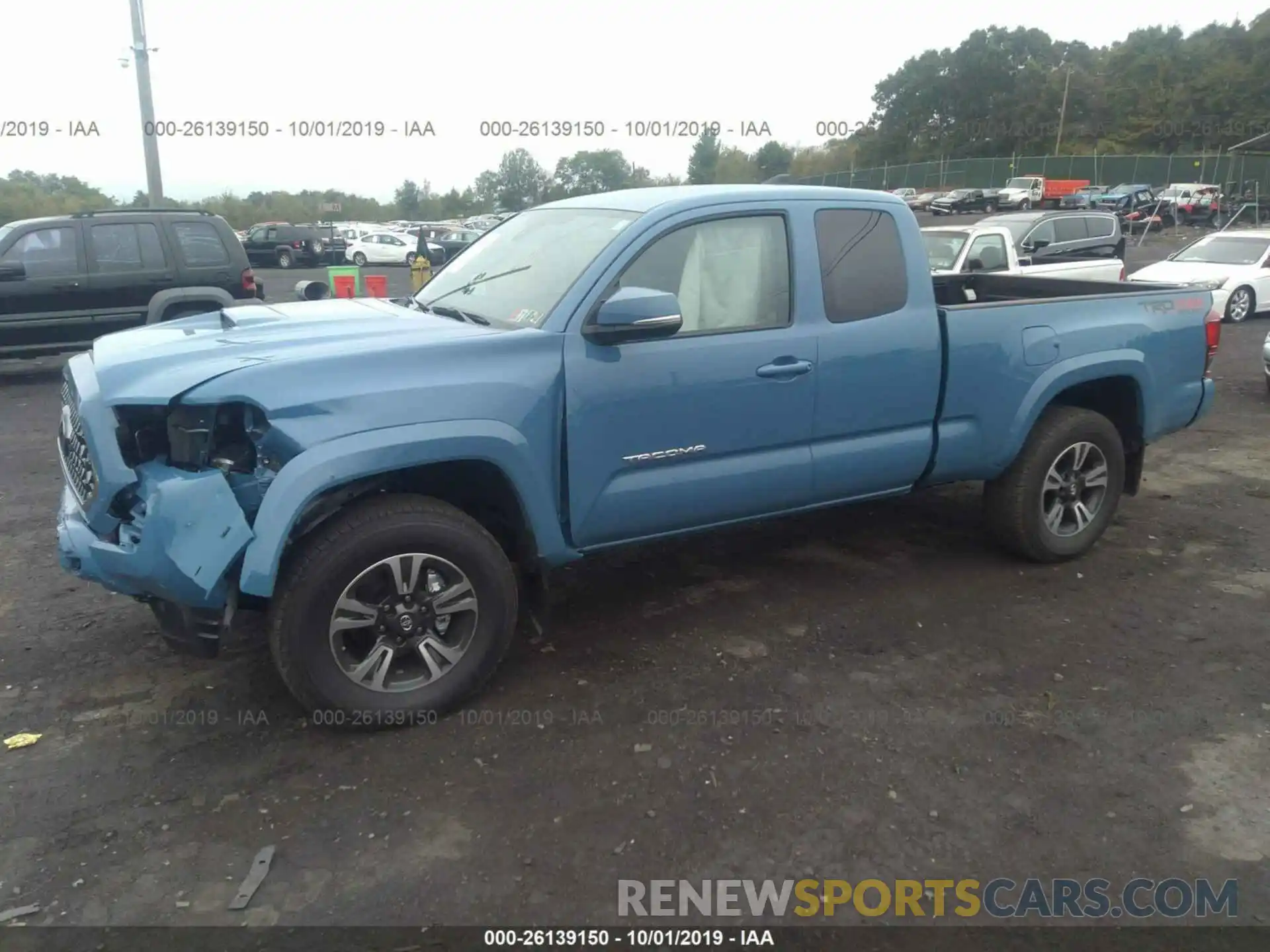 2 Photograph of a damaged car 5TFSZ5AN5KX198932 TOYOTA TACOMA 2019