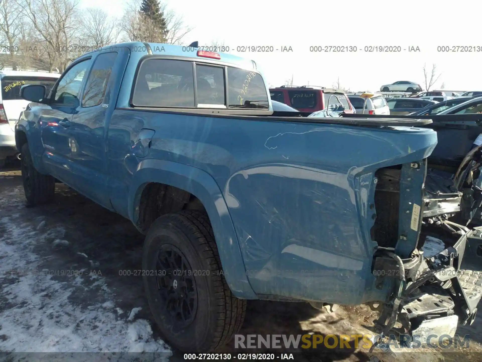 3 Photograph of a damaged car 5TFSZ5AN5KX205362 TOYOTA TACOMA 2019