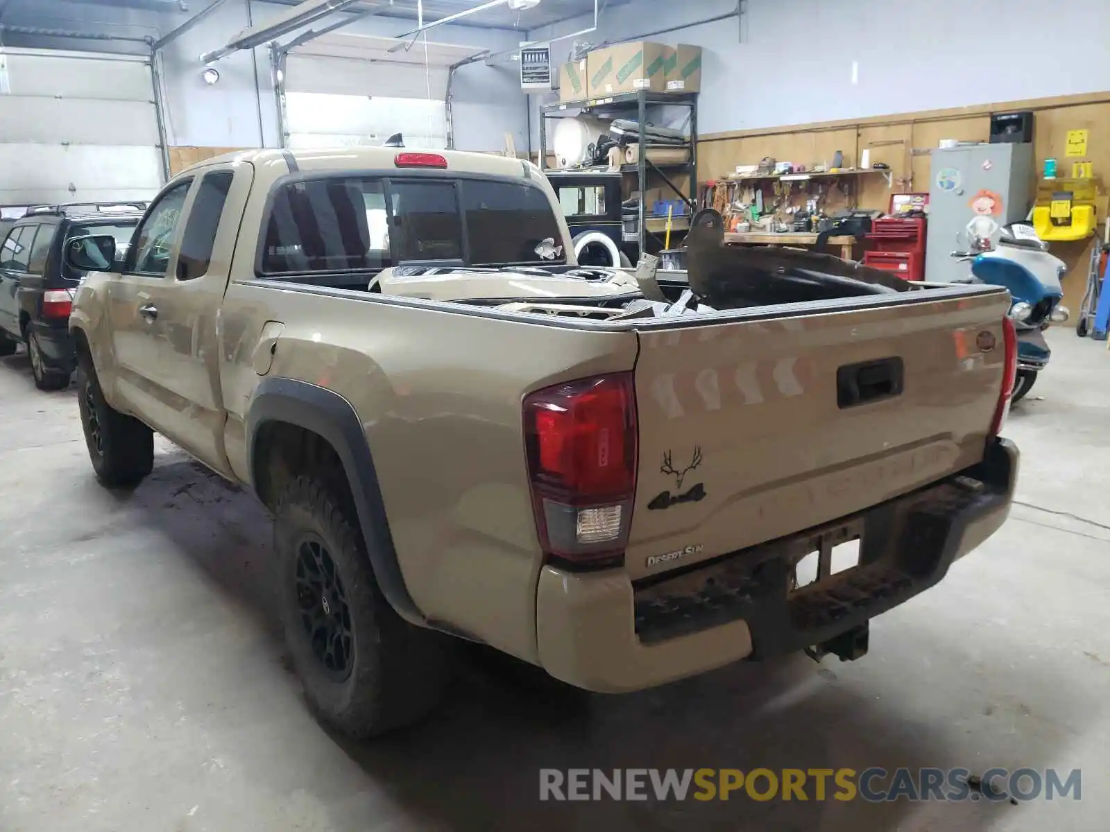 3 Photograph of a damaged car 5TFSZ5AN5KX205457 TOYOTA TACOMA 2019