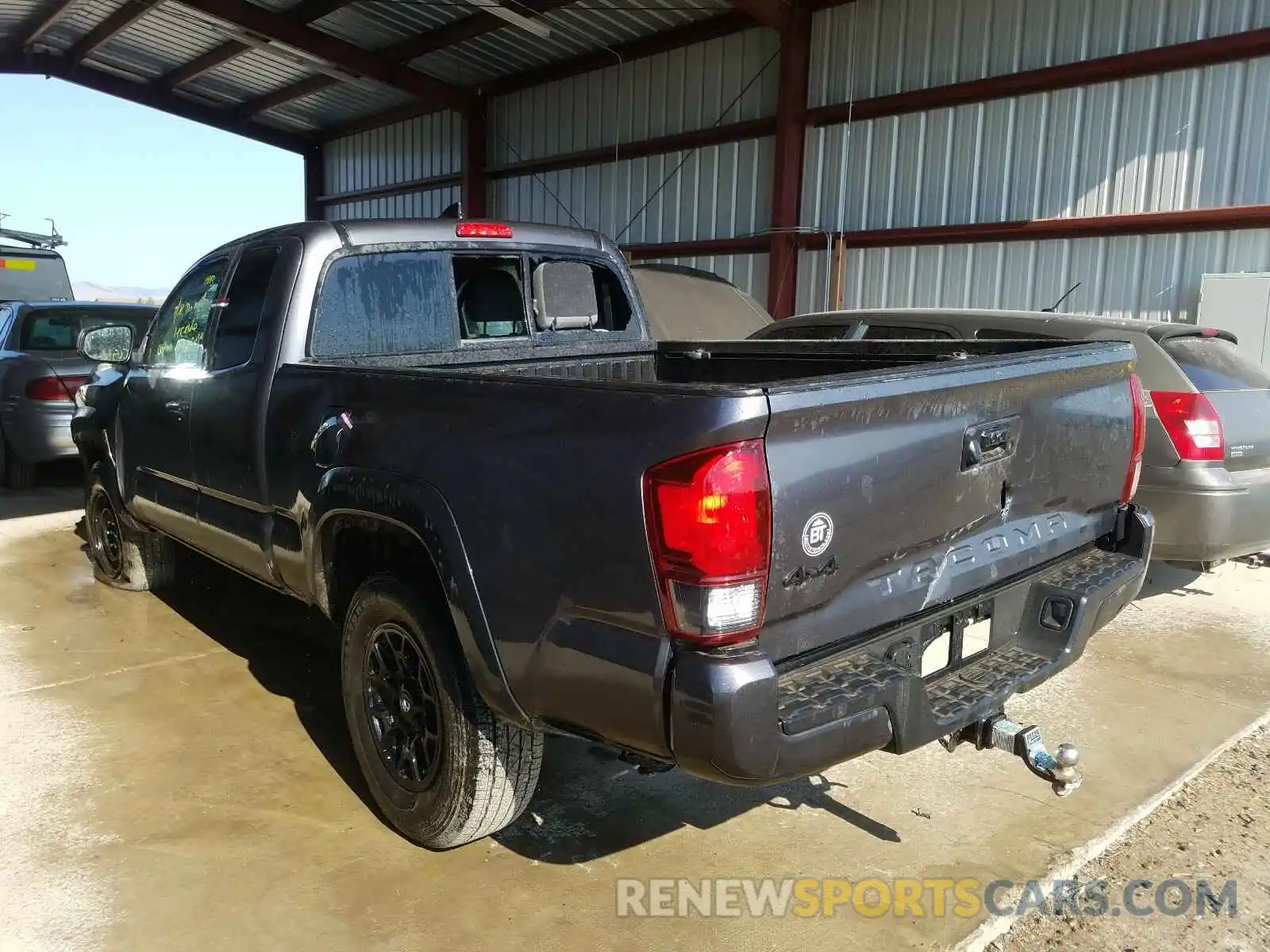 3 Photograph of a damaged car 5TFSZ5AN6KX166541 TOYOTA TACOMA 2019