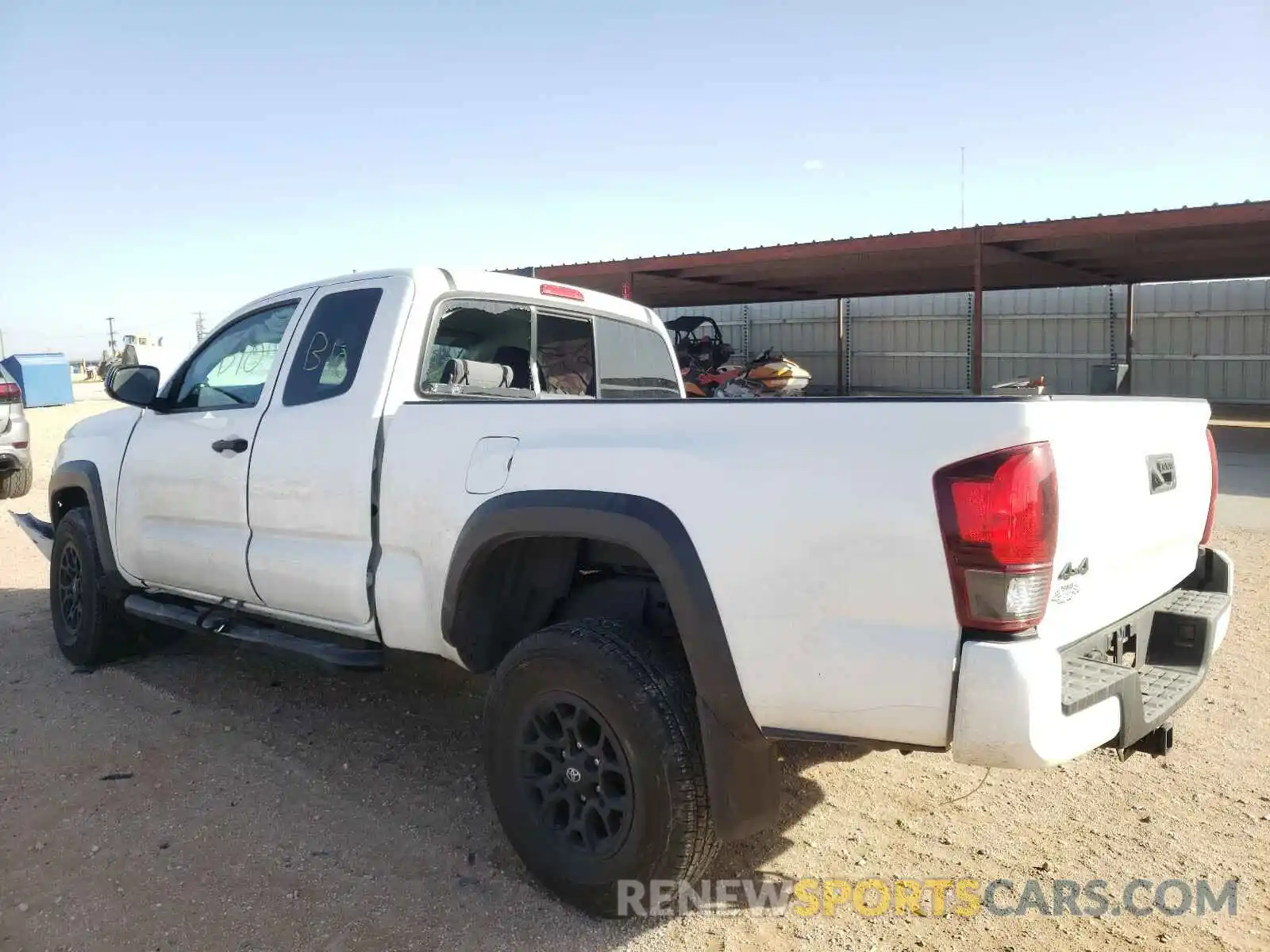 3 Photograph of a damaged car 5TFSZ5AN6KX203555 TOYOTA TACOMA 2019