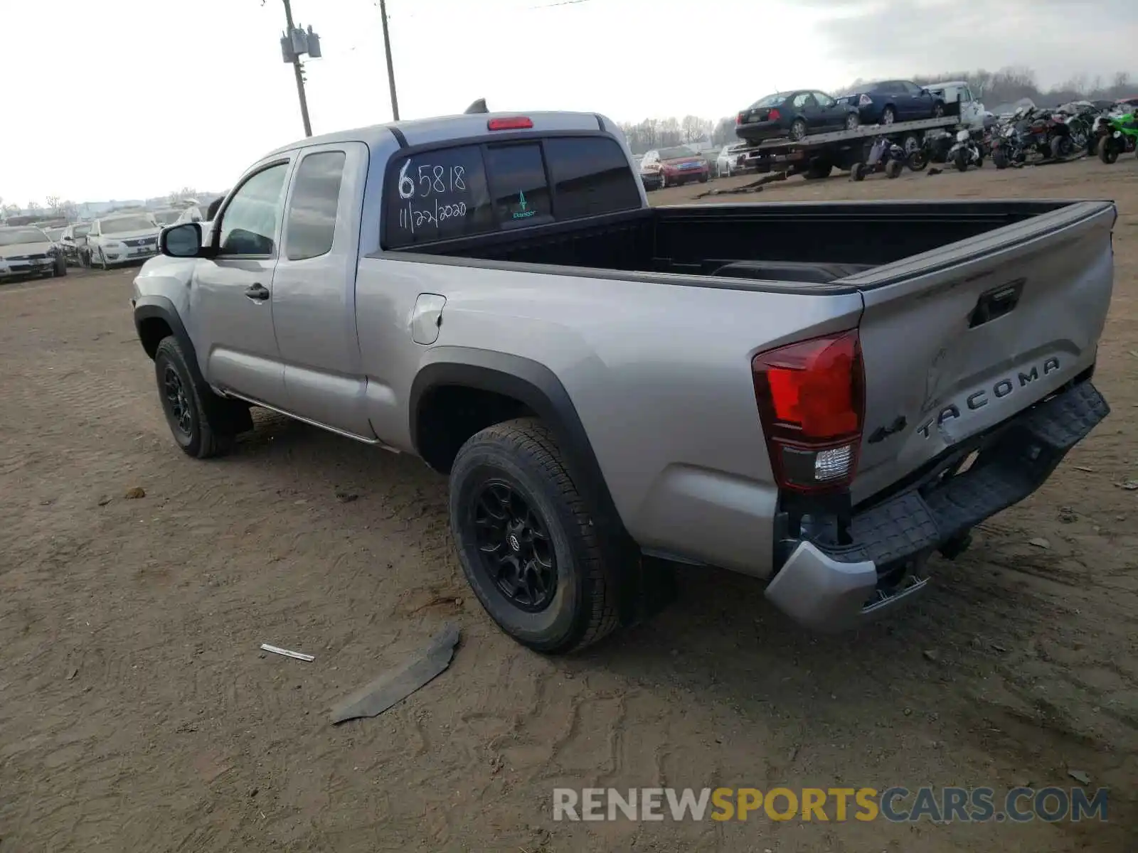 3 Photograph of a damaged car 5TFSZ5AN7KX165818 TOYOTA TACOMA 2019