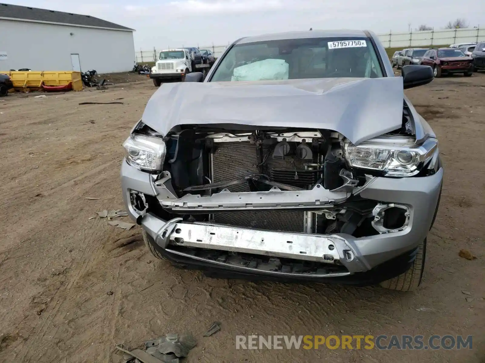 7 Photograph of a damaged car 5TFSZ5AN7KX165818 TOYOTA TACOMA 2019