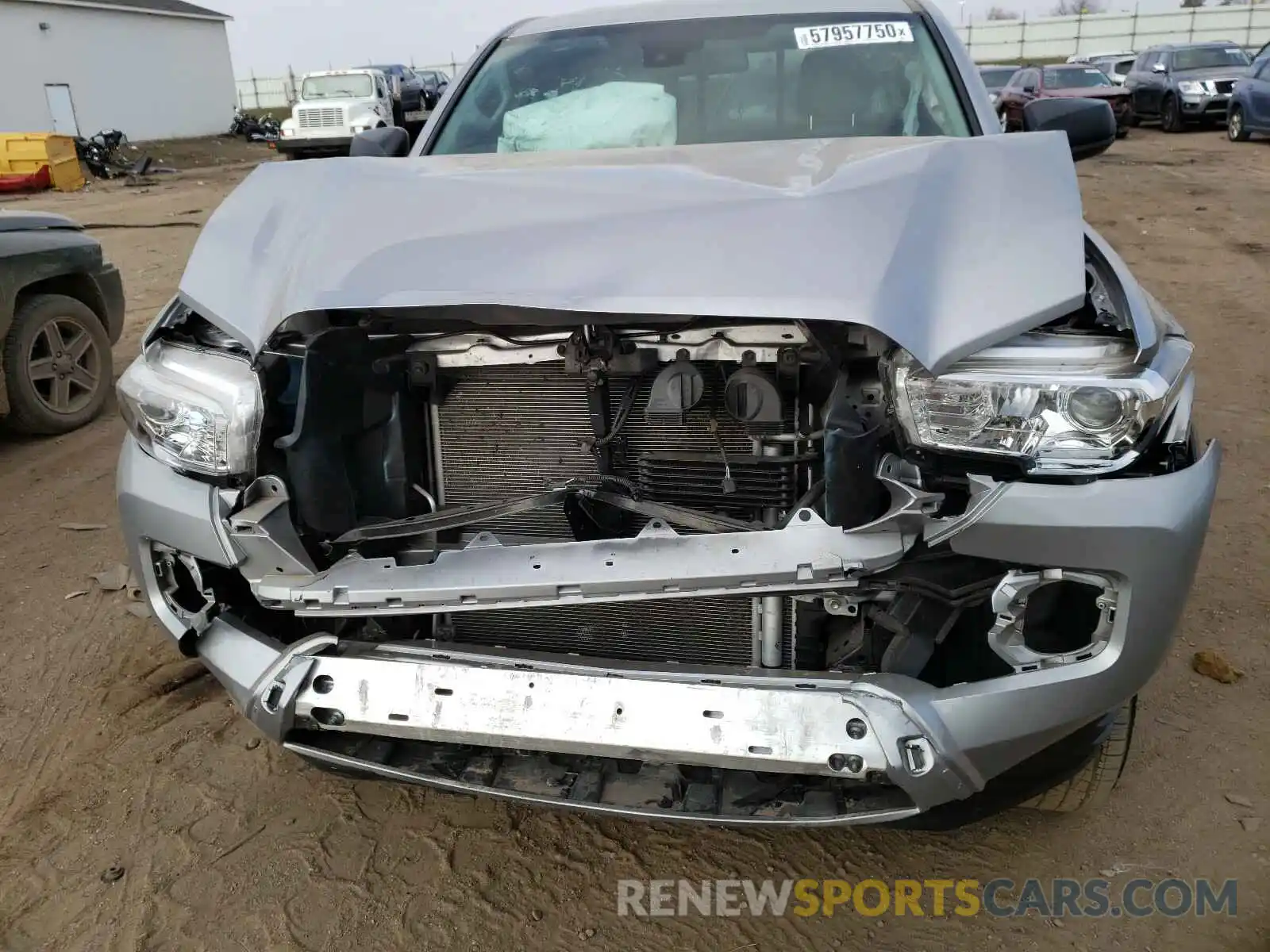 9 Photograph of a damaged car 5TFSZ5AN7KX165818 TOYOTA TACOMA 2019