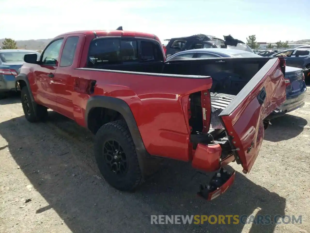 3 Photograph of a damaged car 5TFSZ5AN7KX171344 TOYOTA TACOMA 2019