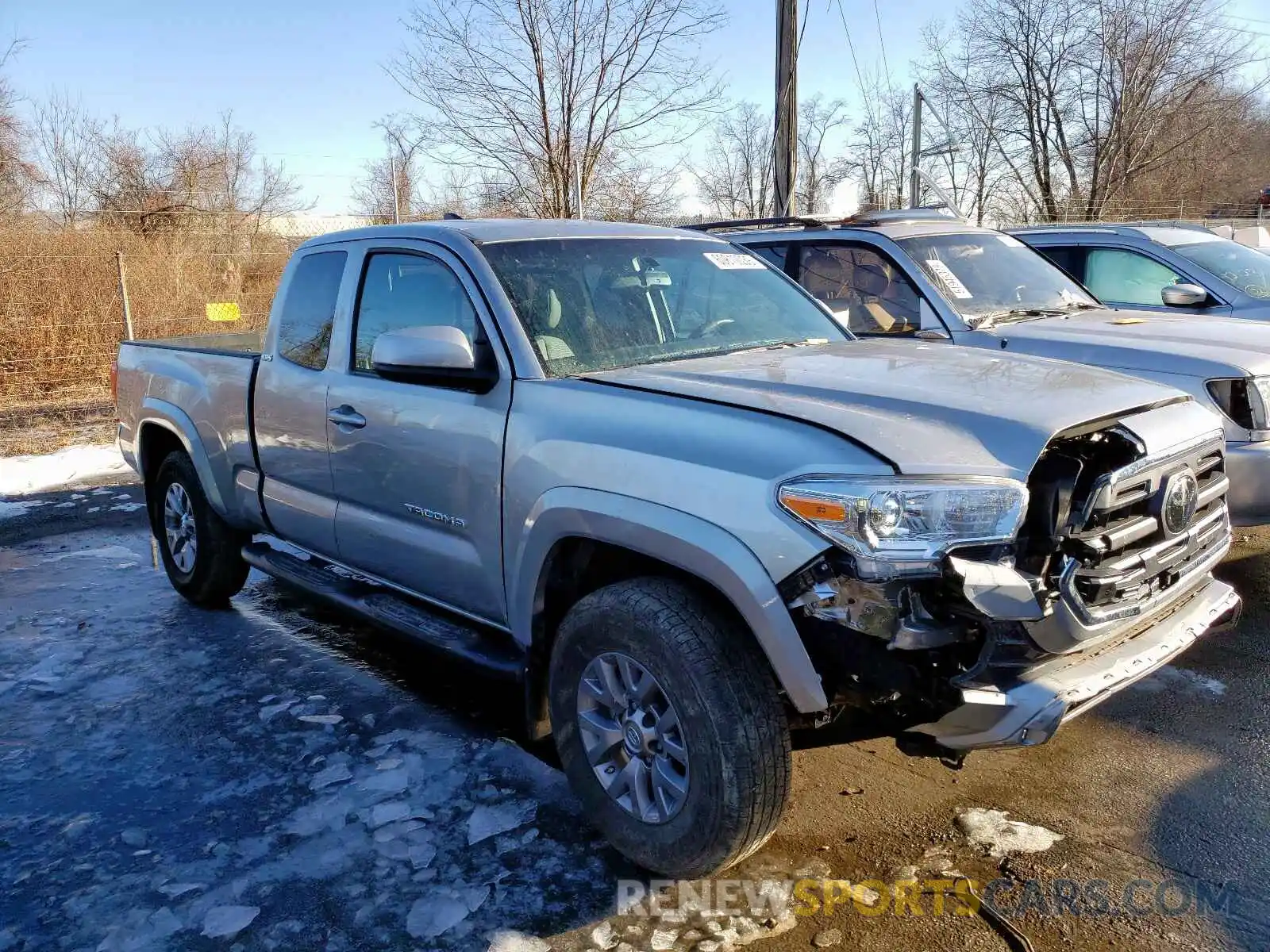 1 Photograph of a damaged car 5TFSZ5AN7KX179878 TOYOTA TACOMA 2019