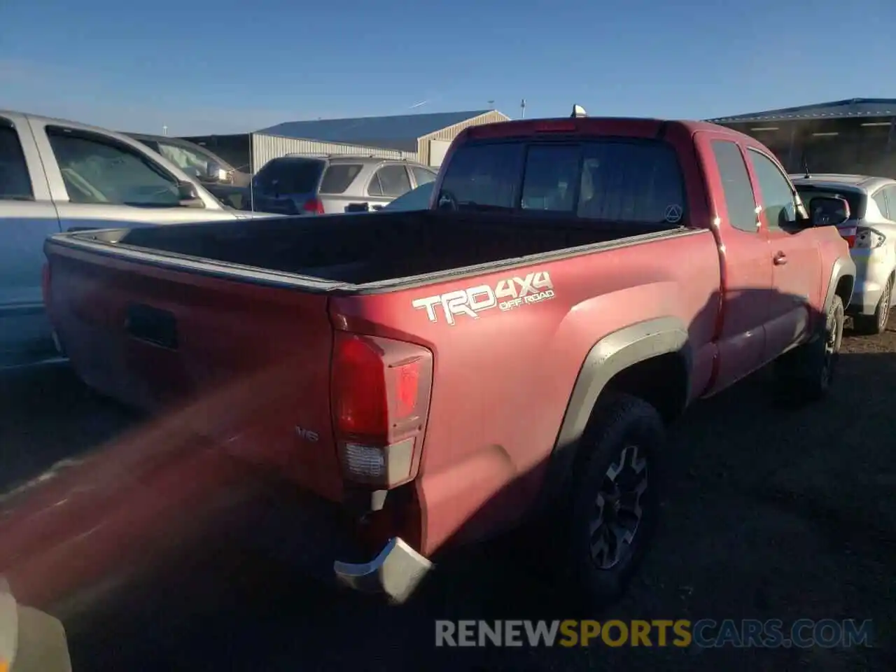 4 Photograph of a damaged car 5TFSZ5AN7KX182621 TOYOTA TACOMA 2019