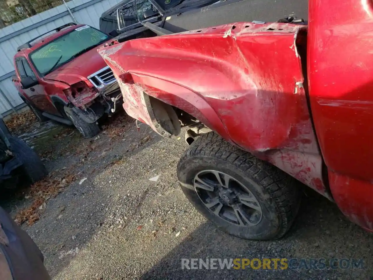 9 Photograph of a damaged car 5TFSZ5AN7KX189665 TOYOTA TACOMA 2019