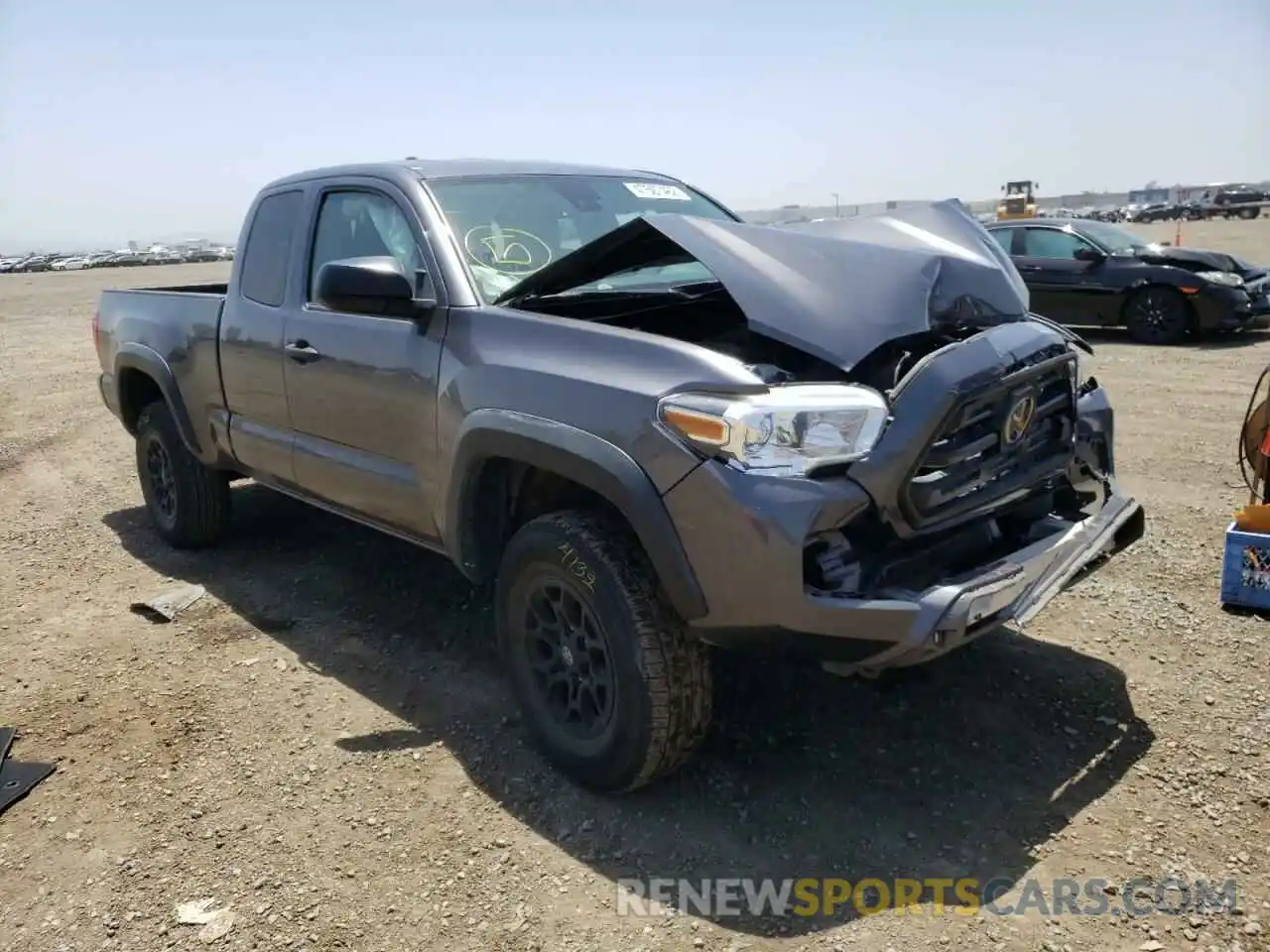 1 Photograph of a damaged car 5TFSZ5AN7KX196907 TOYOTA TACOMA 2019