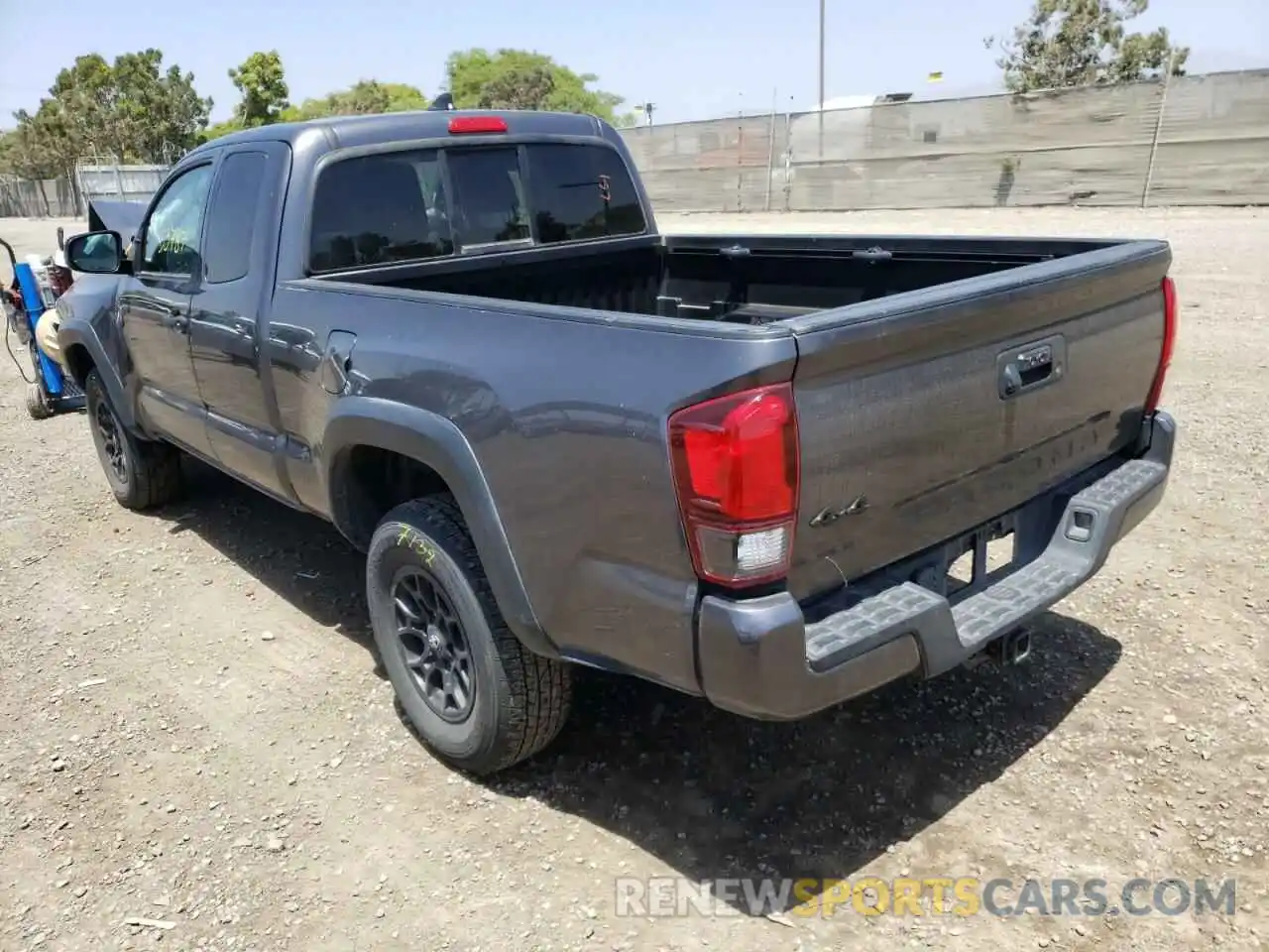 3 Photograph of a damaged car 5TFSZ5AN7KX196907 TOYOTA TACOMA 2019