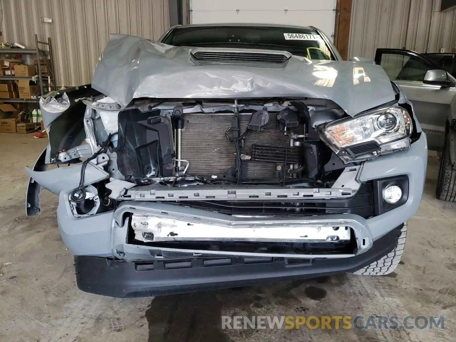 9 Photograph of a damaged car 5TFSZ5AN8KX170025 TOYOTA TACOMA 2019