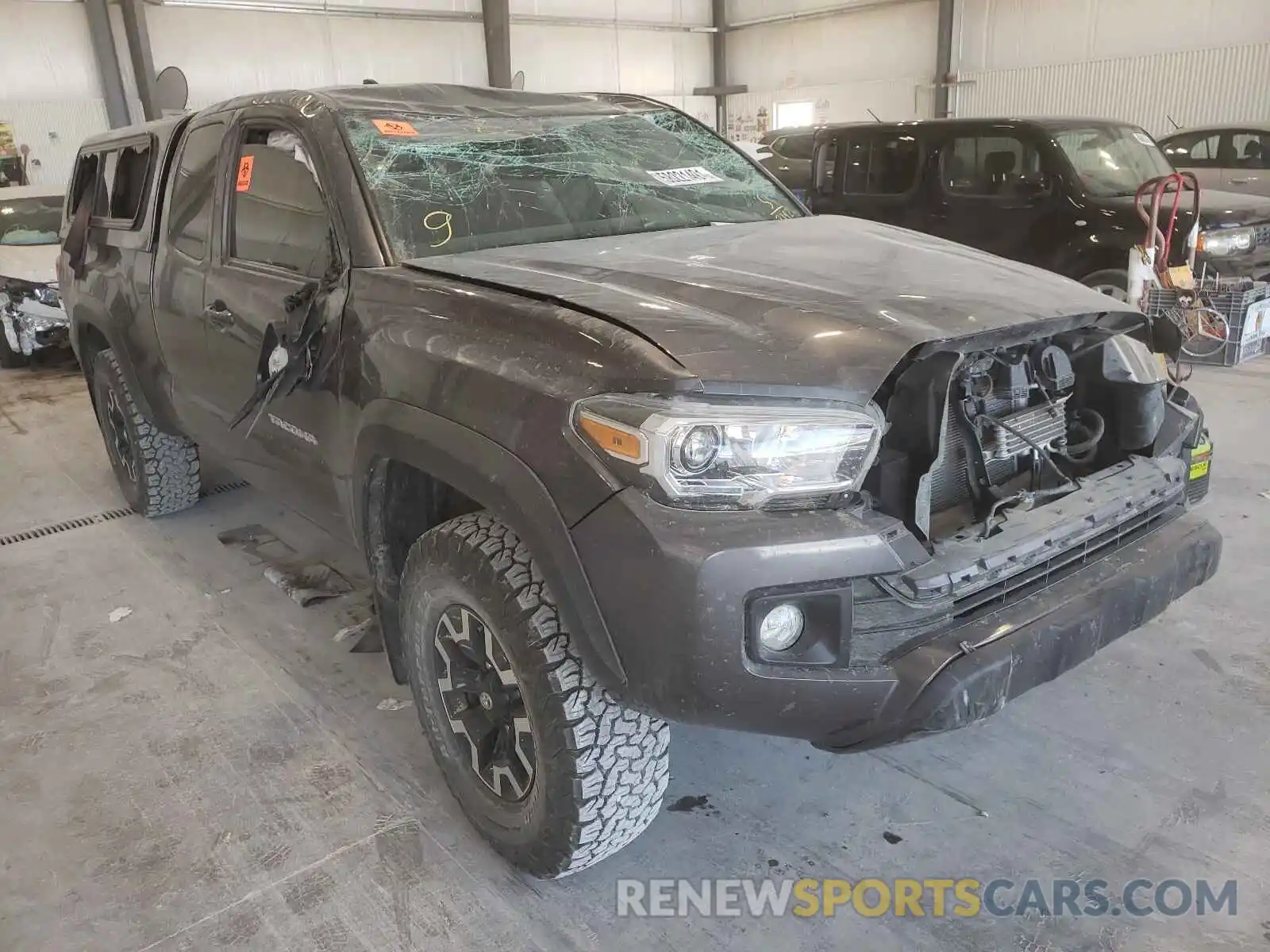 1 Photograph of a damaged car 5TFSZ5AN8KX212192 TOYOTA TACOMA 2019