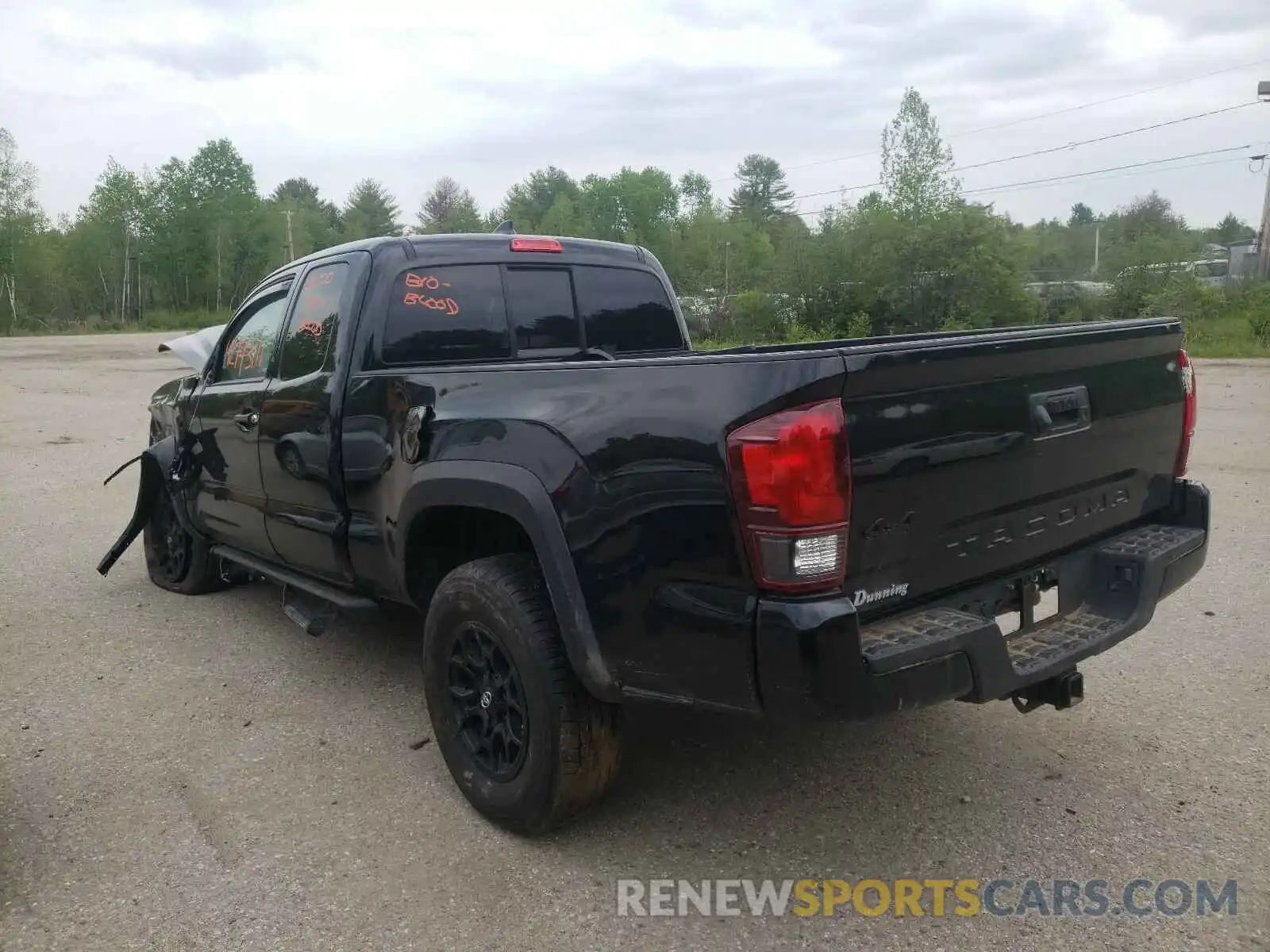 3 Photograph of a damaged car 5TFSZ5AN9KX171376 TOYOTA TACOMA 2019