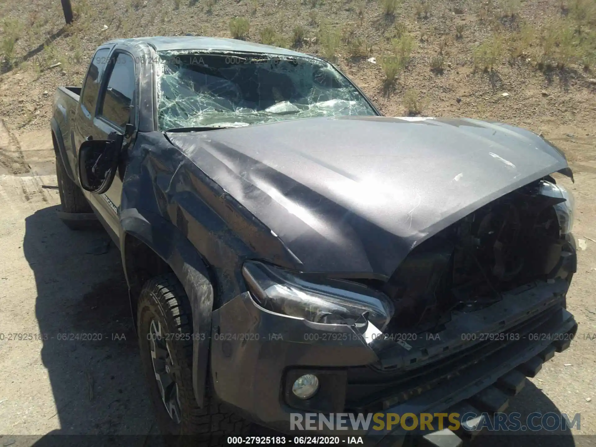 6 Photograph of a damaged car 5TFSZ5AN9KX174570 TOYOTA TACOMA 2019