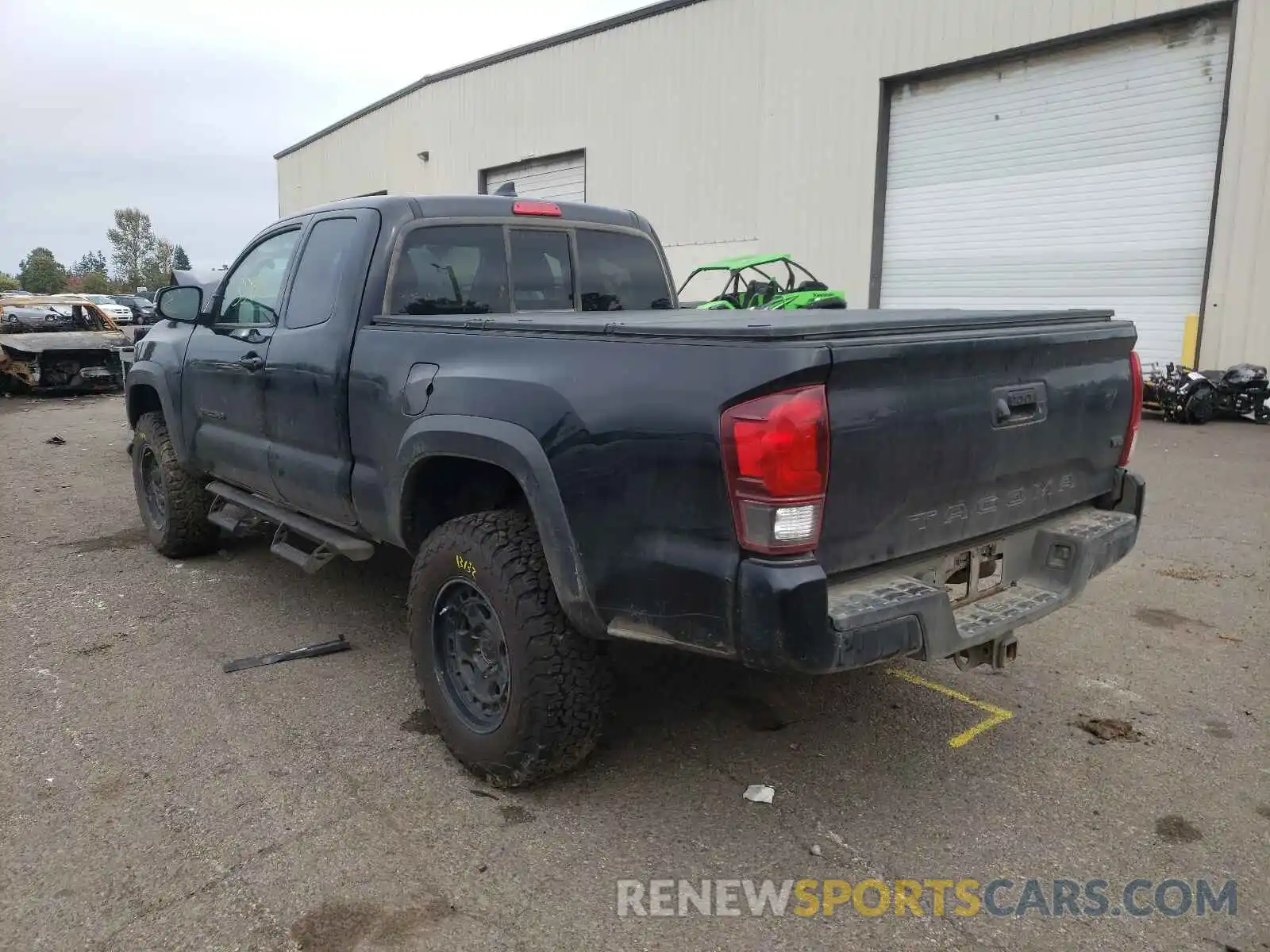 3 Photograph of a damaged car 5TFSZ5AN9KX191448 TOYOTA TACOMA 2019