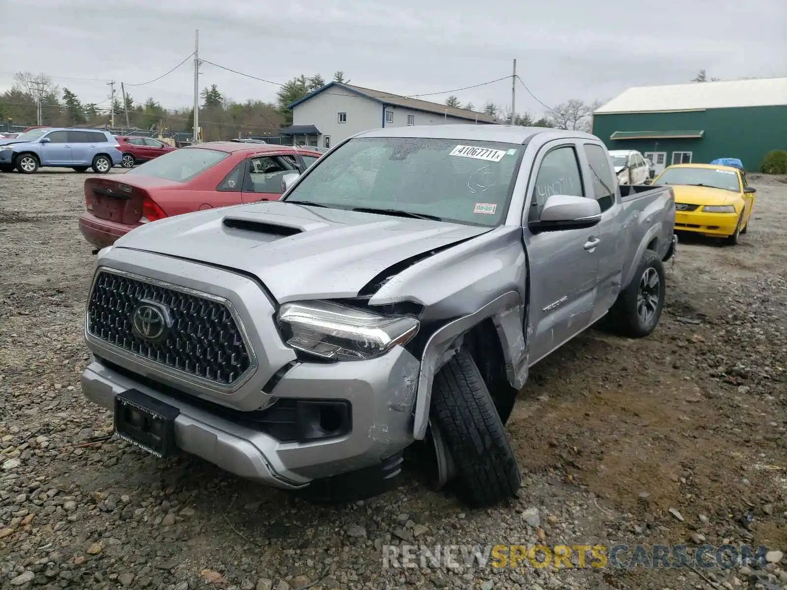 2 Фотография поврежденного автомобиля 5TFSZ5AN9KX200827 TOYOTA TACOMA 2019