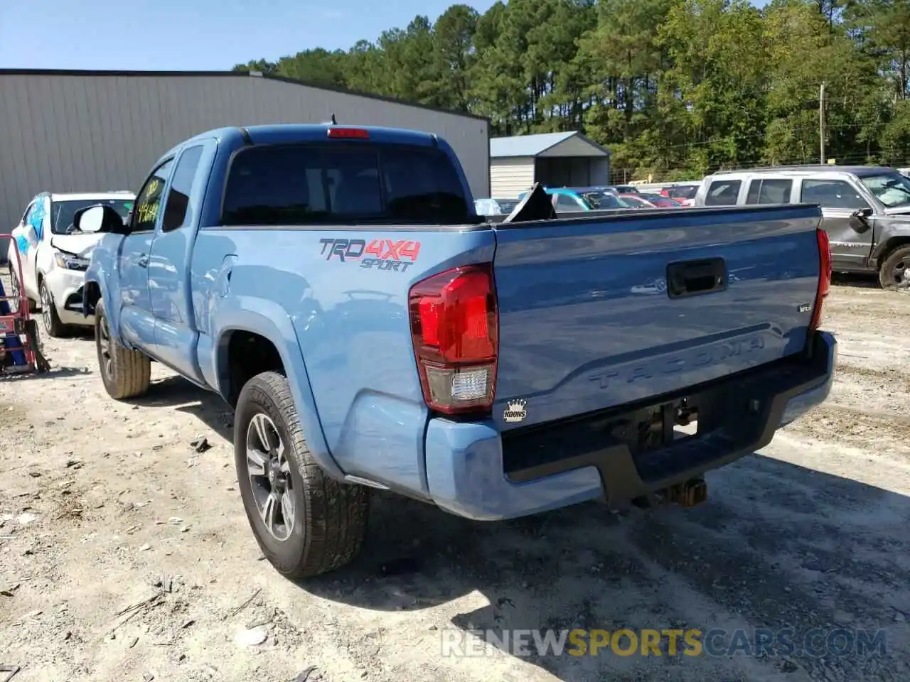 3 Photograph of a damaged car 5TFSZ5AN9KX210466 TOYOTA TACOMA 2019