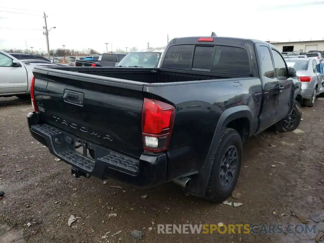 4 Photograph of a damaged car 5TFSZ5ANXKX165666 TOYOTA TACOMA 2019