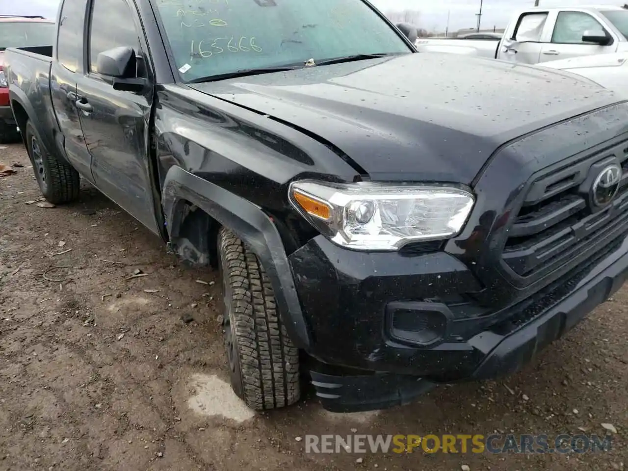 9 Photograph of a damaged car 5TFSZ5ANXKX165666 TOYOTA TACOMA 2019