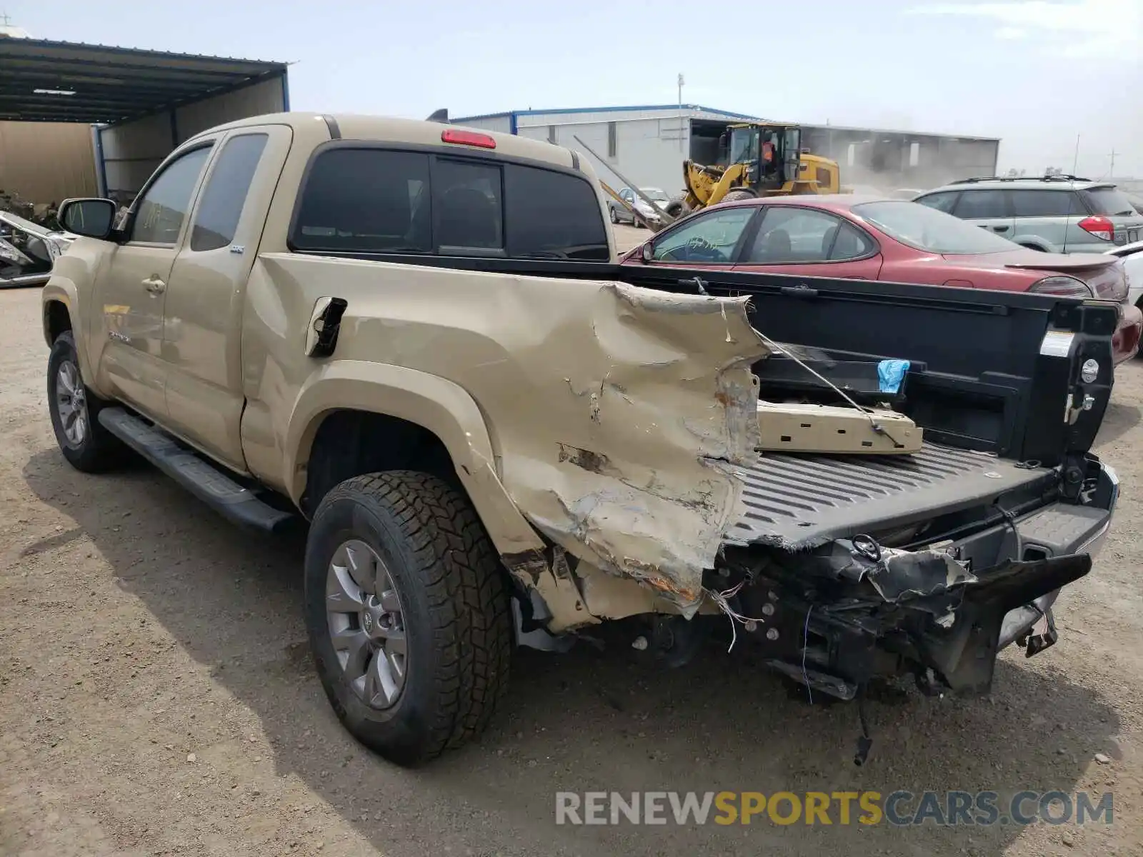 3 Photograph of a damaged car 5TFSZ5ANXKX192933 TOYOTA TACOMA 2019