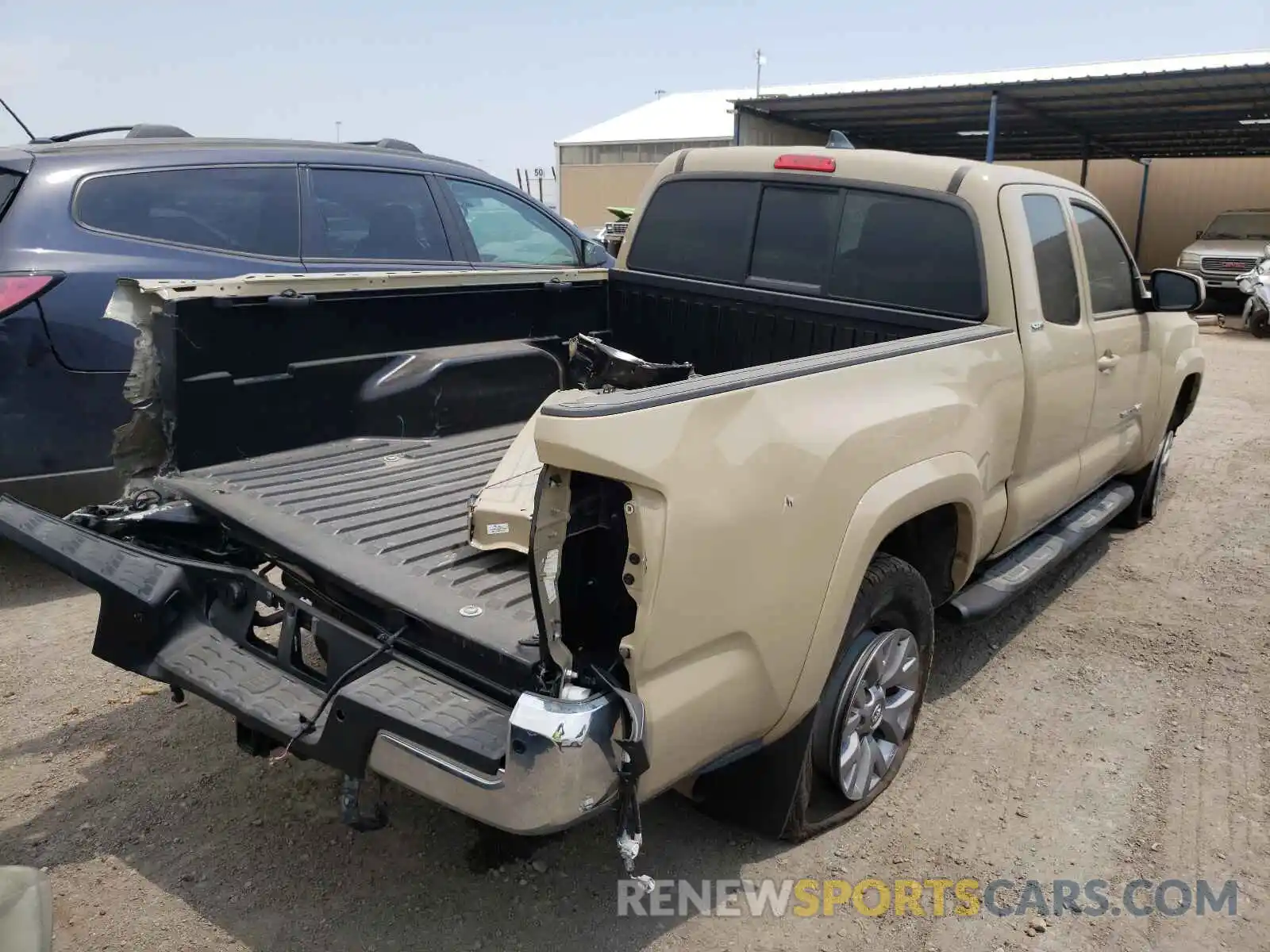 4 Photograph of a damaged car 5TFSZ5ANXKX192933 TOYOTA TACOMA 2019