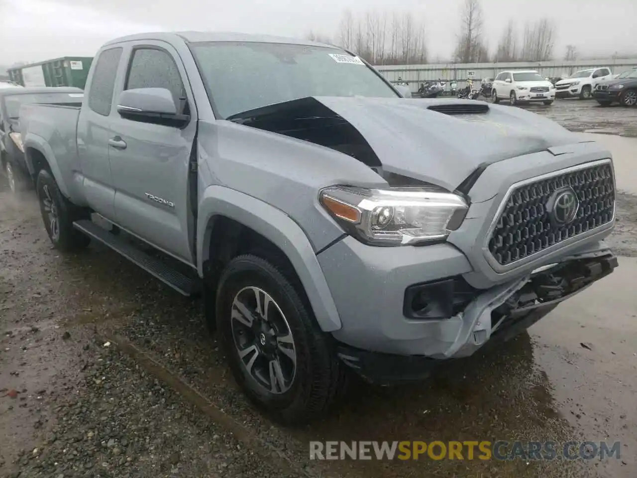 1 Photograph of a damaged car 5TFSZ5ANXKX193158 TOYOTA TACOMA 2019