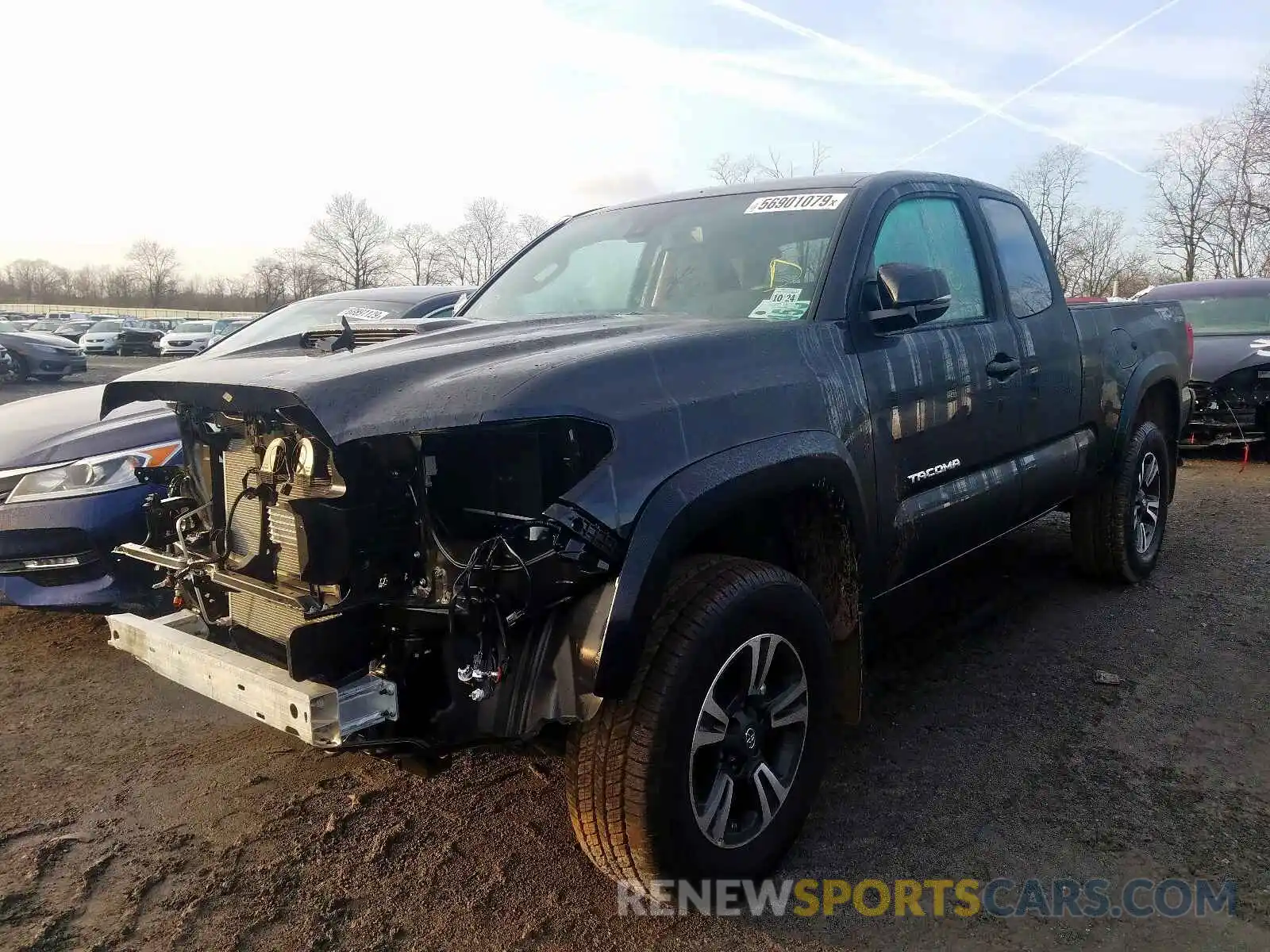 2 Photograph of a damaged car 5TFSZ5ANXKX200156 TOYOTA TACOMA 2019